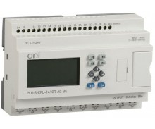Логическое реле PLR-S. CPU1410(R) 220В AC с экраном ONI Артикул: PLR-S-CPU-1410R-AC-BE